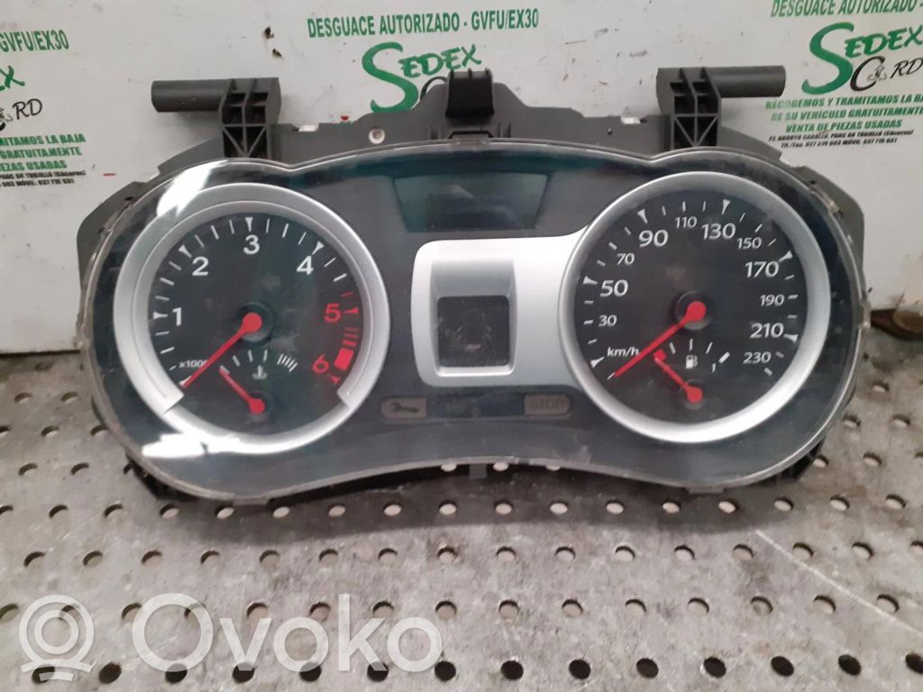Renault Clio III Speedometer (instrument cluster) 
