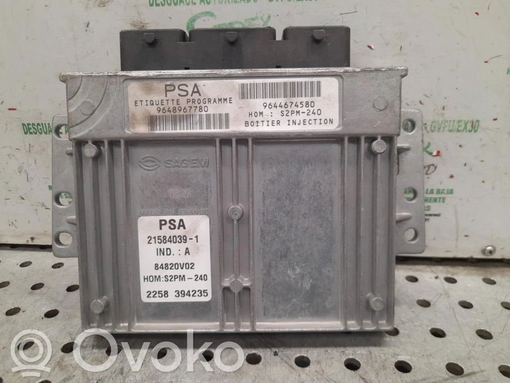 Citroen C5 Engine control unit/module ECU 