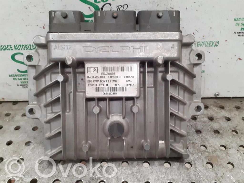Peugeot 207 CC Engine control unit/module ECU 