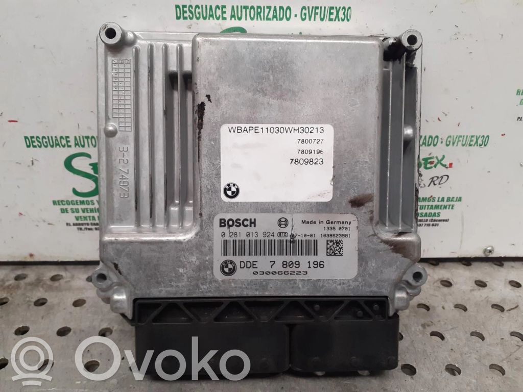 BMW X3 E83 Блок управления двигателем ECU 