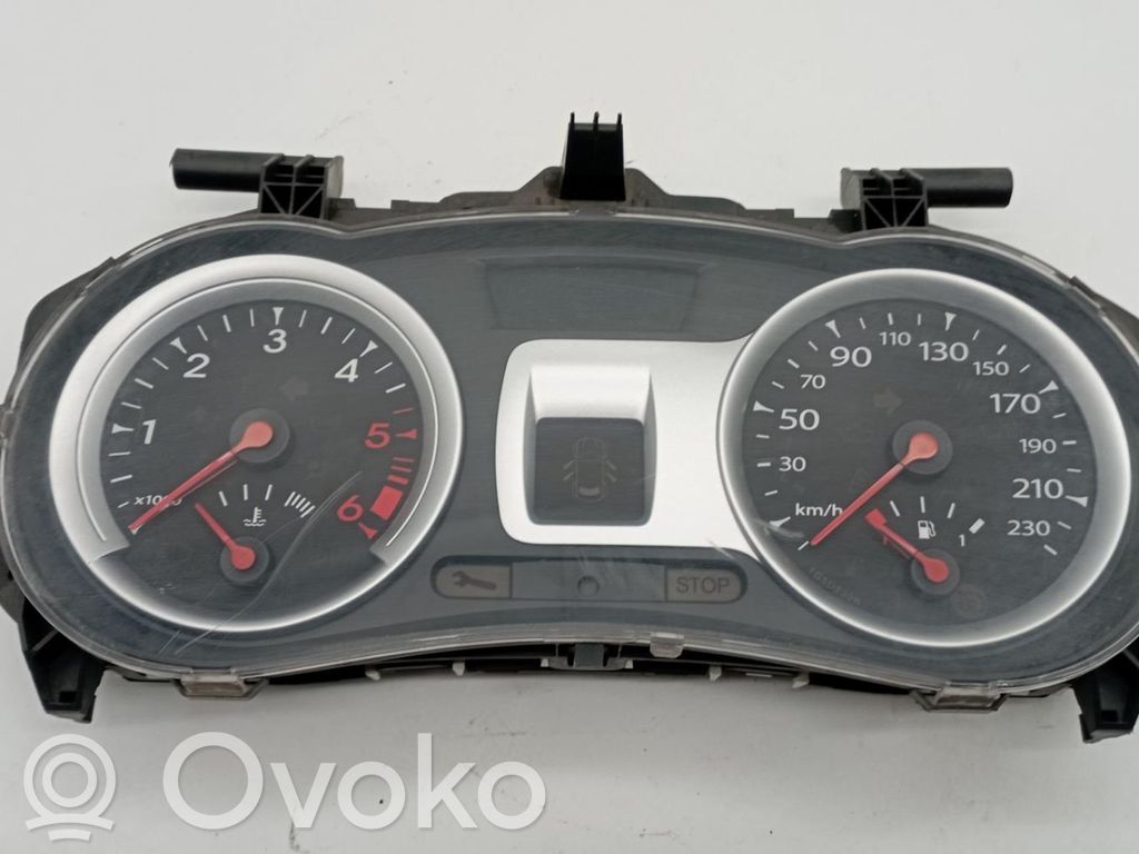 Renault Clio III Speedometer (instrument cluster) 