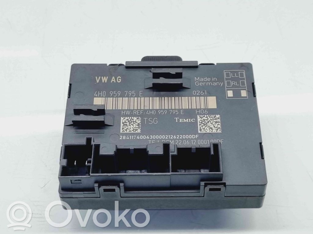 Audi A8 S8 D4 4H Module confort 