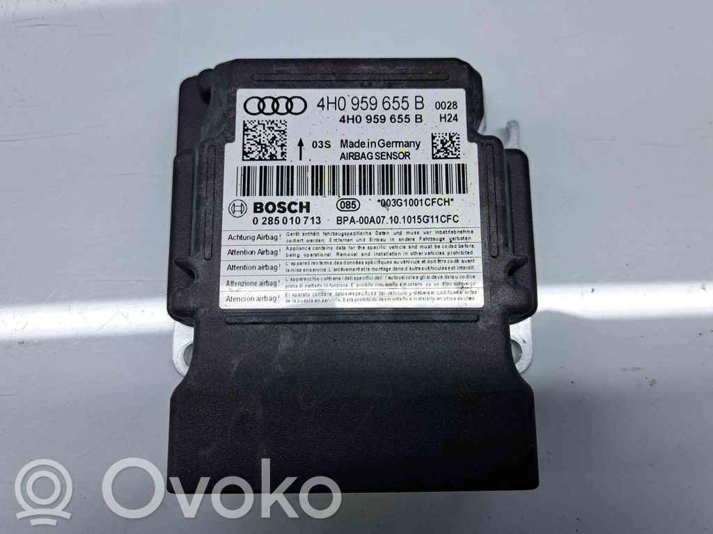 Audi A6 S6 C7 4G Unidad de control/módulo del Airbag 