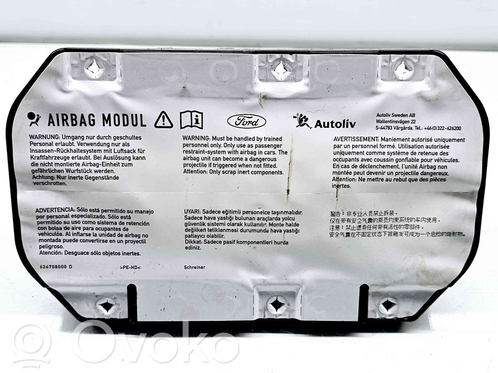 Ford C-MAX II Tapa del airbag del volante 