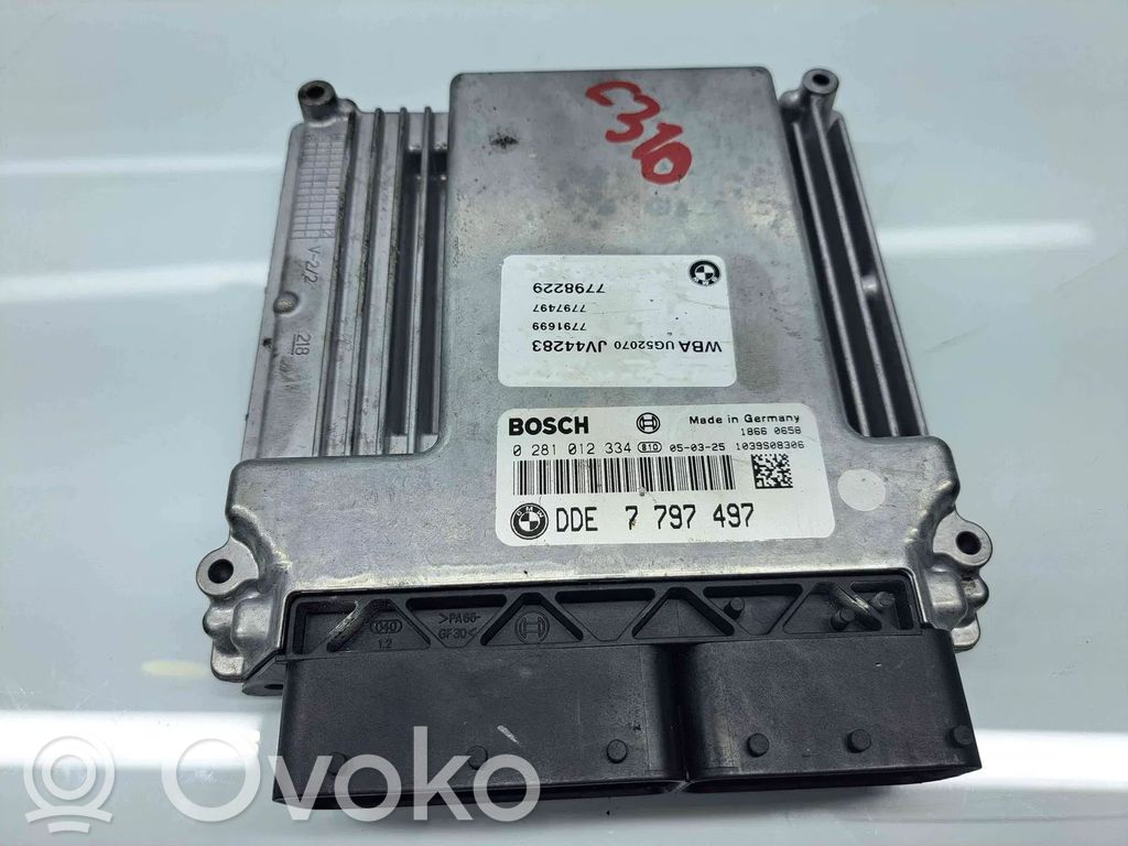 BMW 1 E81 E87 Engine control unit/module ECU 