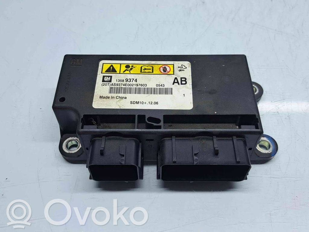 Chevrolet Cruze Unitate/modul de comandă airbaguri 