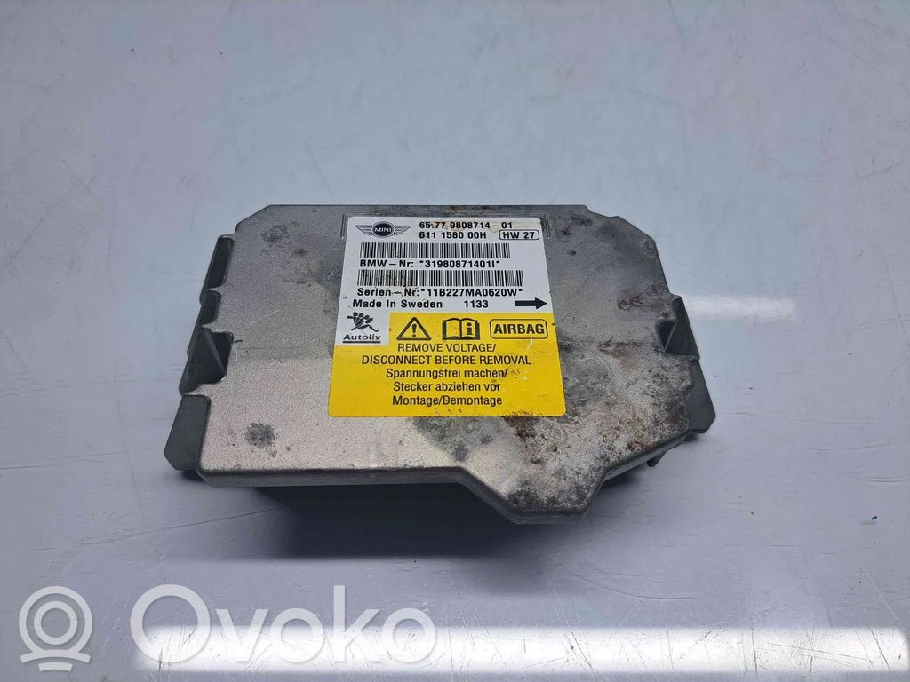 Sterownik / Moduł Airbag   31980871401I