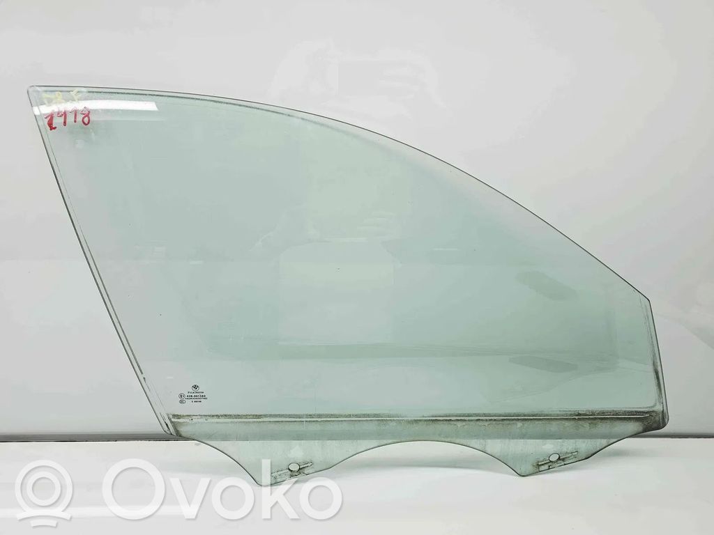 Front door window/glass (coupe)   OEM
