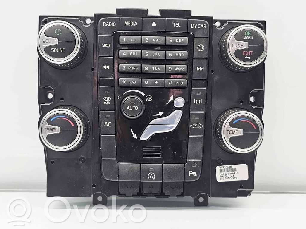Volvo V60 Climate control unit 