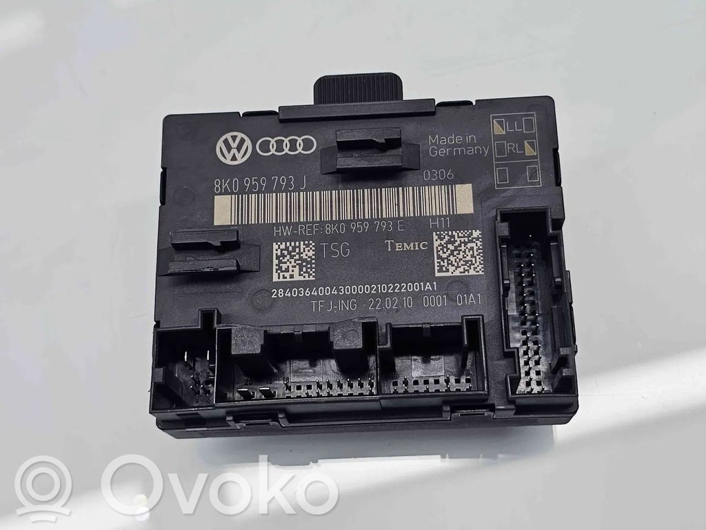 Audi A4 S4 B8 8K Modul confort 