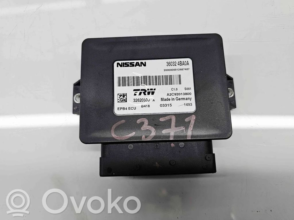 Nissan Qashqai Modulo di controllo del freno a mano 