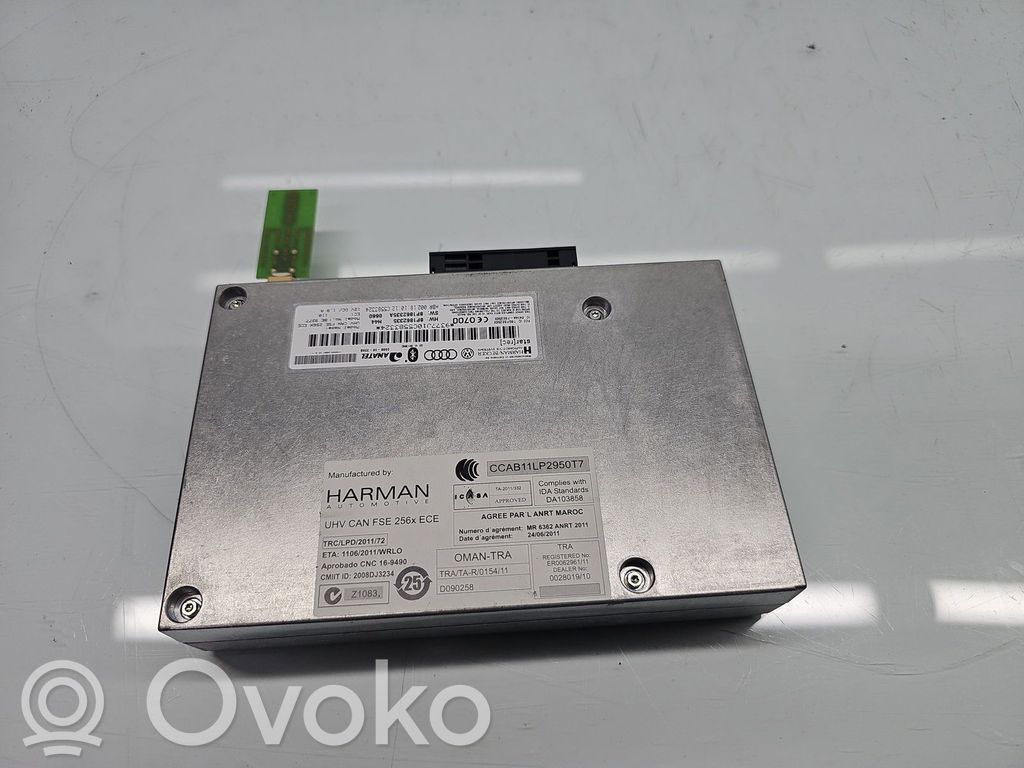 Audi A3 S3 A3 Sportback 8P Bluetooth modulis 