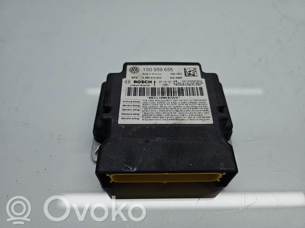 Volkswagen Up Airbag control unit/module 