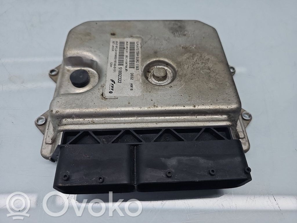 Fiat Punto (199) Engine control unit/module ECU 