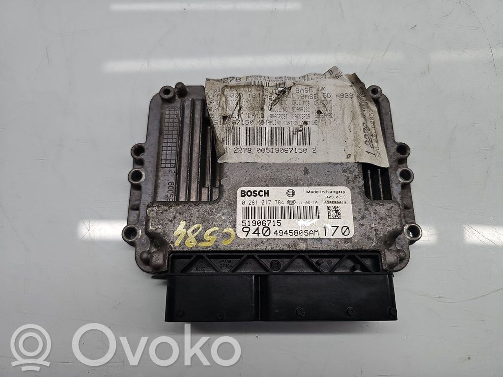 Engine control unit/module ECU   51906715