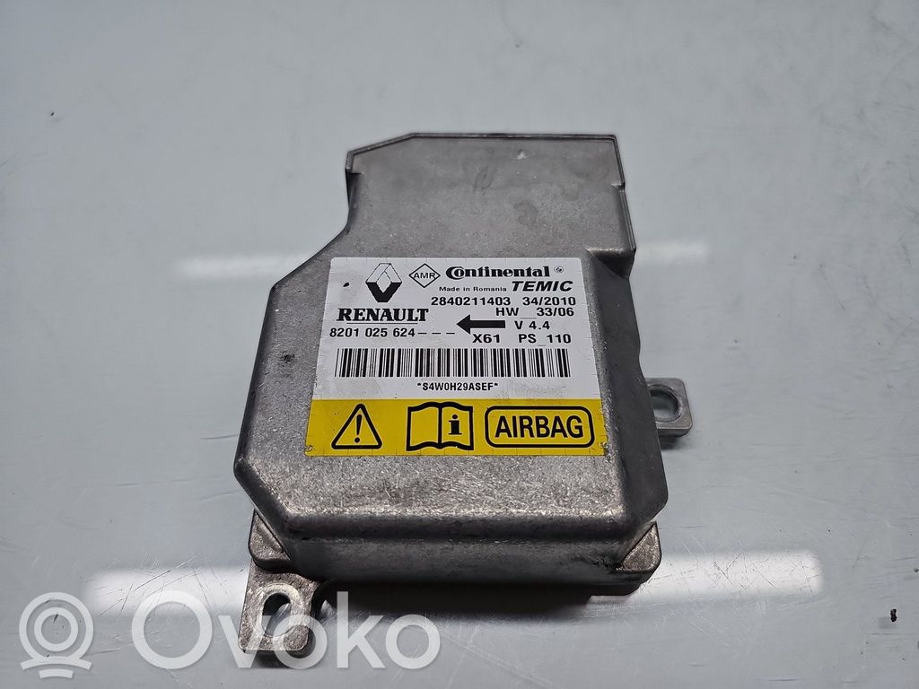 Renault Kangoo II Airbag control unit/module 