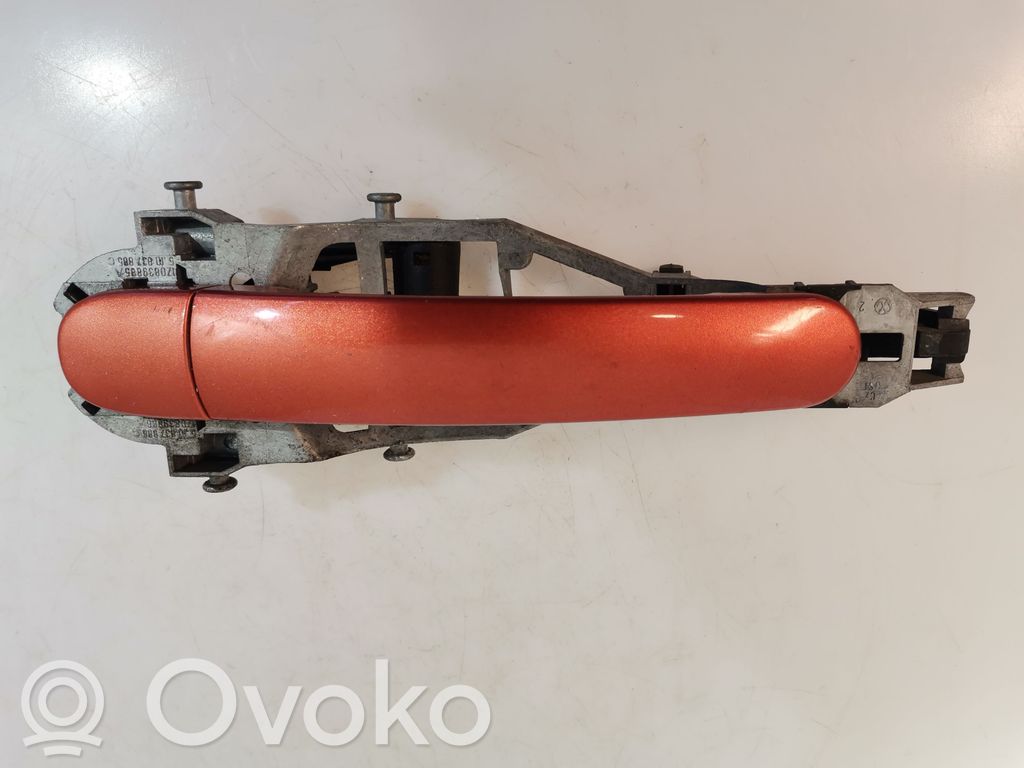 Skoda Fabia Mk2 (5J) Klamka zewnętrzna drzwi przednich 