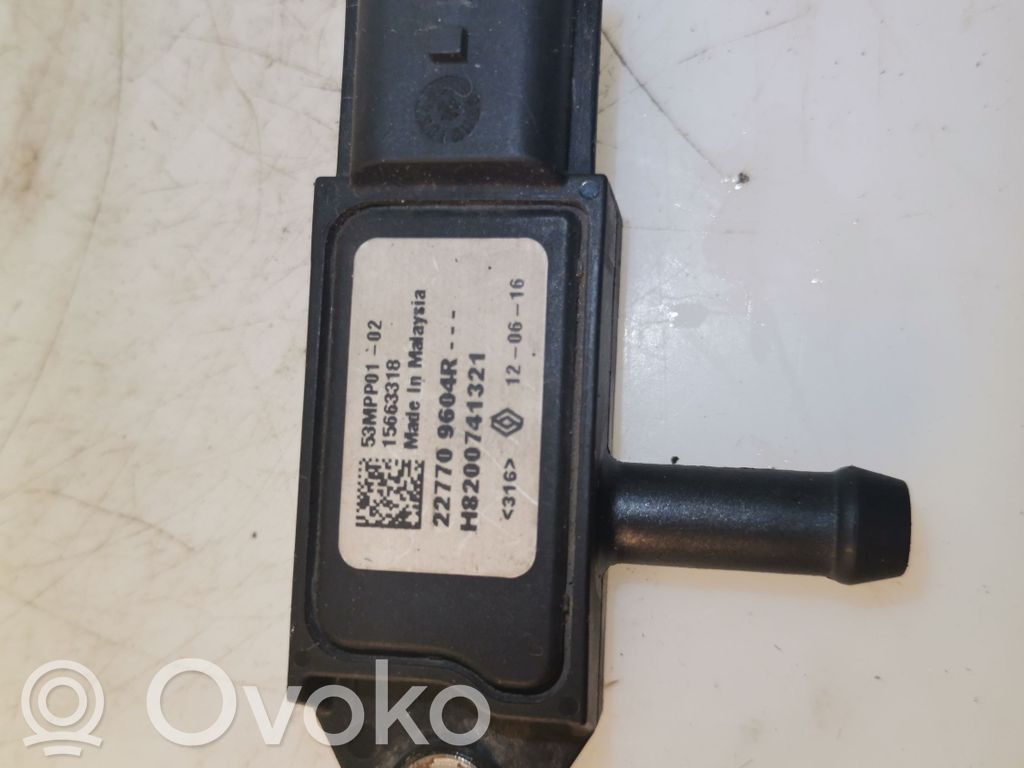 Renault Trafic III (X82) Sensor de presión del escape 