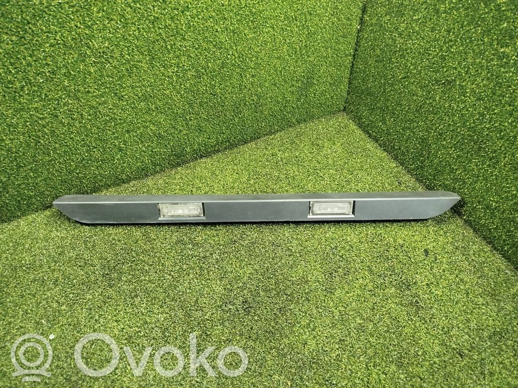 Peugeot Boxer Trunk door license plate light bar 