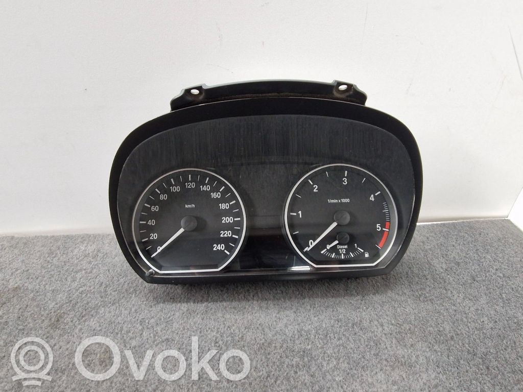 BMW 1 E81 E87 Speedometer (instrument cluster) 