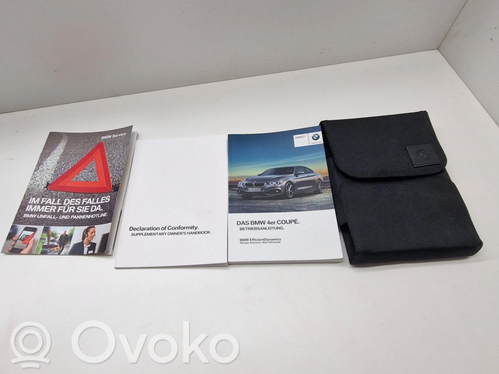 BMW 4 F32 F33 Omistajan huoltokirja 