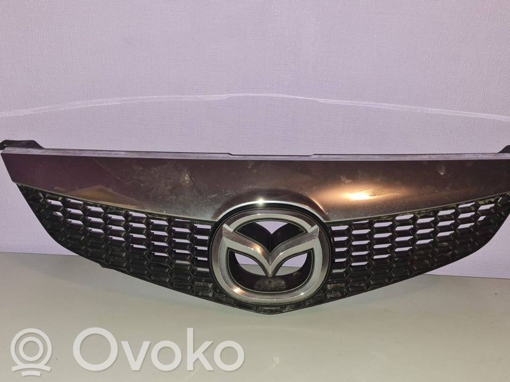 Mazda 6 Etupuskurin ylempi jäähdytinsäleikkö 