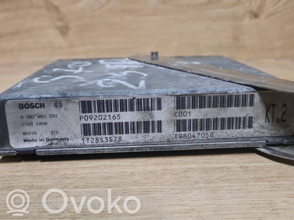 Engine control unit/module   0281001591