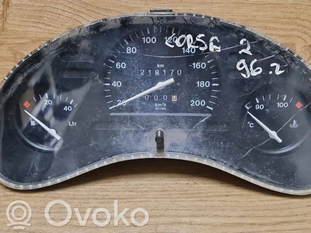 Opel Corsa B Speedometer (instrument cluster) 