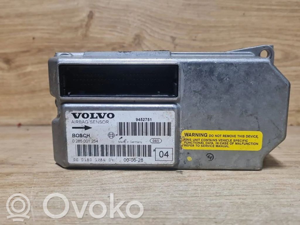 Volvo S80 Airbag control unit/module 