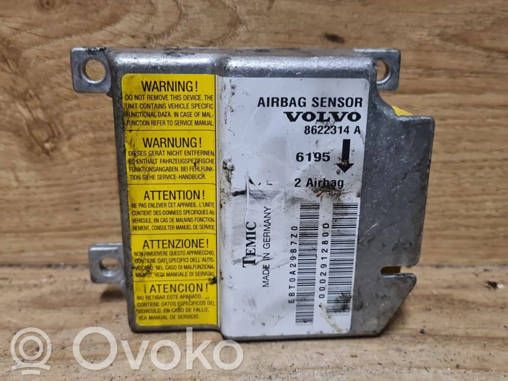 Volvo S70  V70  V70 XC Airbag control unit/module 