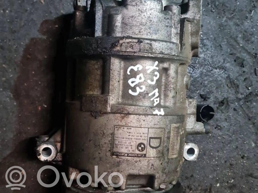 BMW X3 E83 Air conditioning (A/C) compressor (pump) 