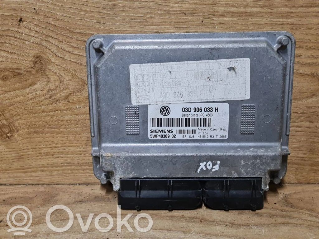 Volkswagen Fox Engine control unit/module 