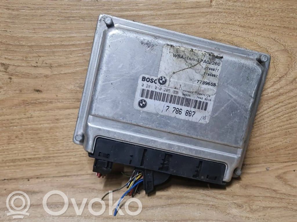 Engine control unit/module   0281010205