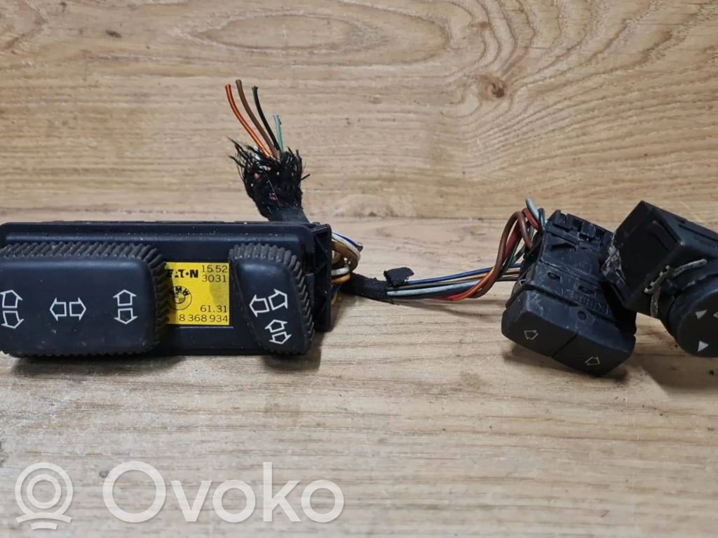 BMW 5 E39 Interruptor de control del asiento 