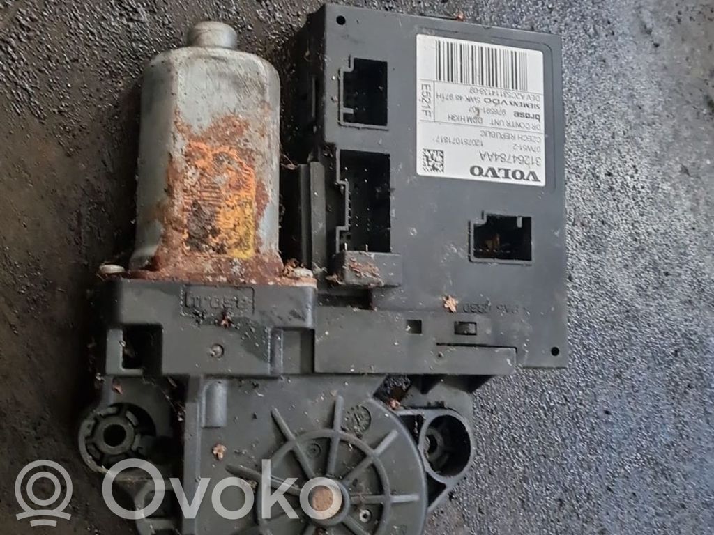 Volvo V50 Silnik regulatora szyby drzwi przednich 