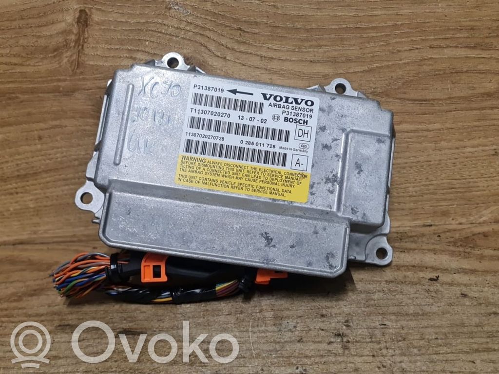 Volvo XC70 Airbag control unit/module 