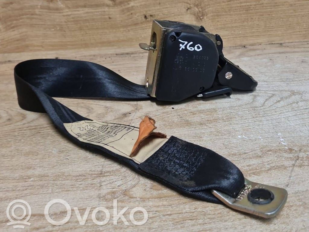 Volvo 760 Cinturón trasero 