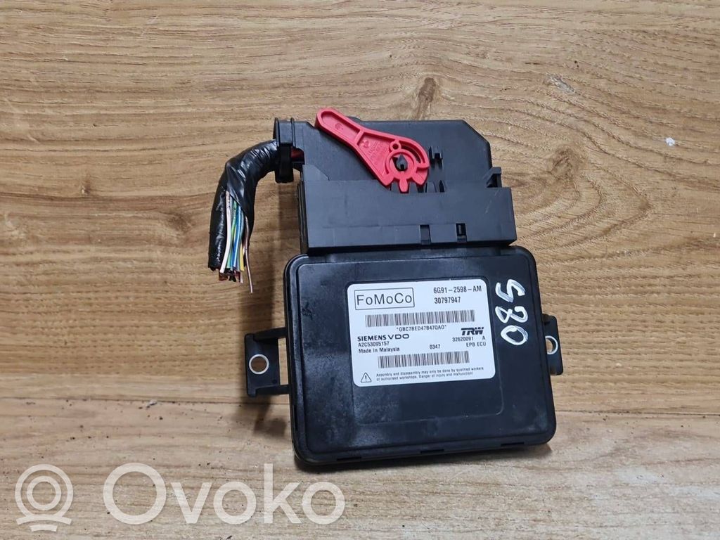 Volvo S80 Module de commande de frein à main 
