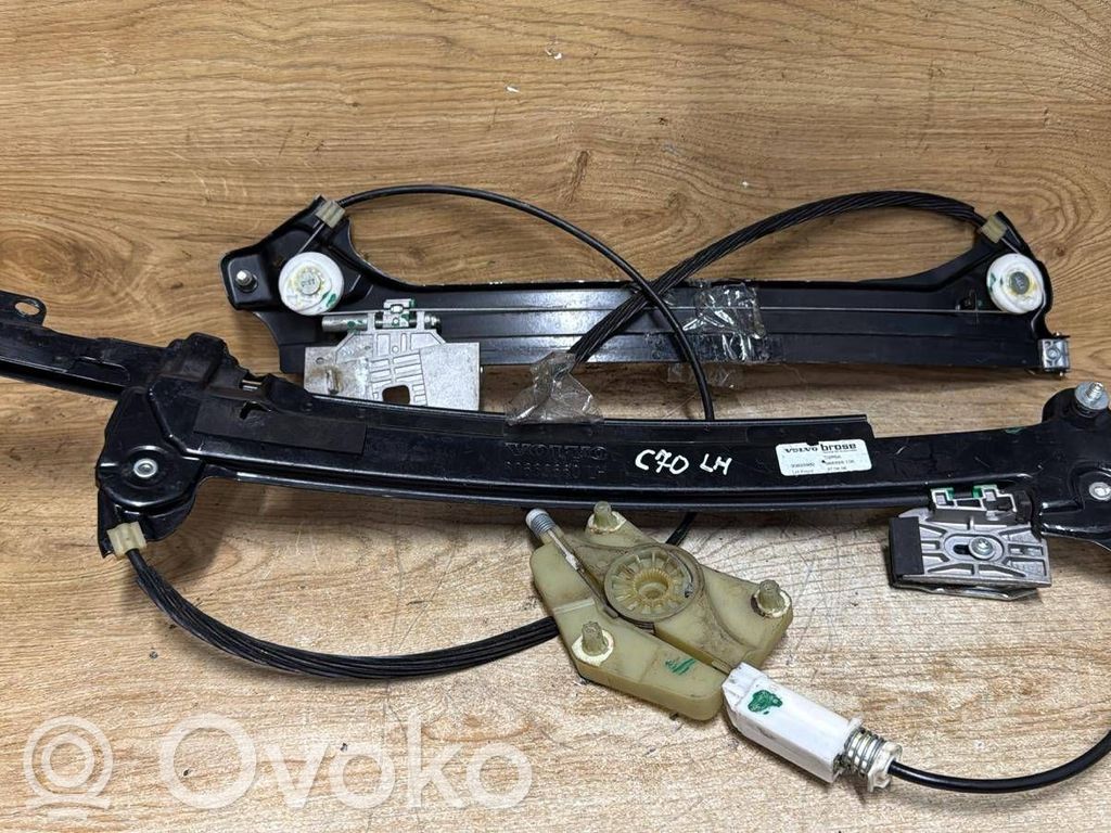 Volvo C70 Regulador de ventanilla eléctrico de puerta delantera 