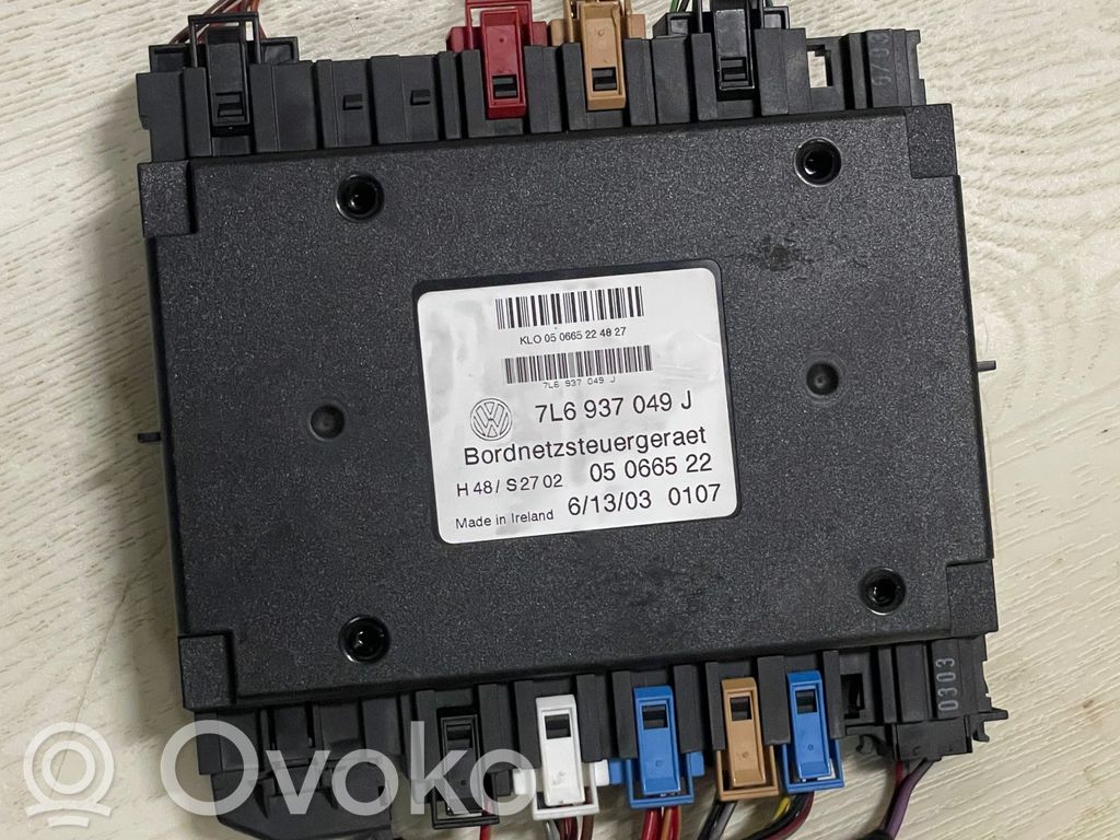 Volkswagen Touareg I Moduł / Sterownik komfortu 