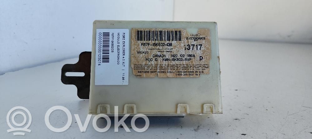 Ford Explorer Other control units/modules 