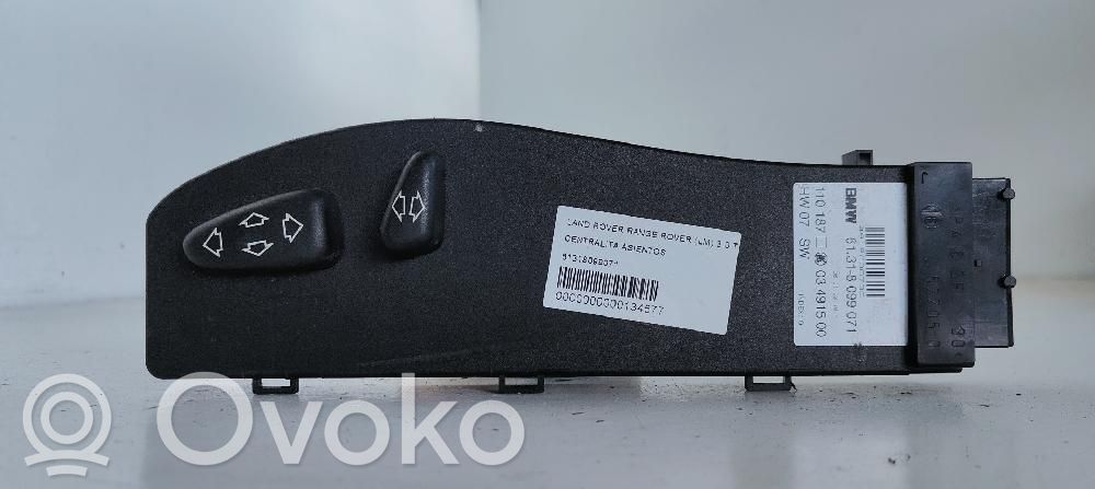 Land Rover Range Rover L322 Modulo di controllo sedile 