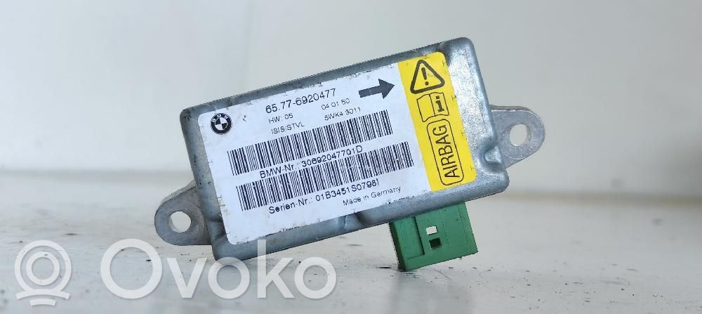 Unidad de control/módulo del Airbag   65776920477