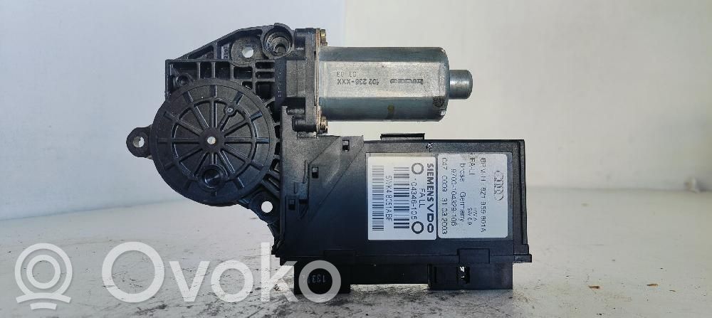 Audi A2 Silnik regulatora szyby drzwi przednich 