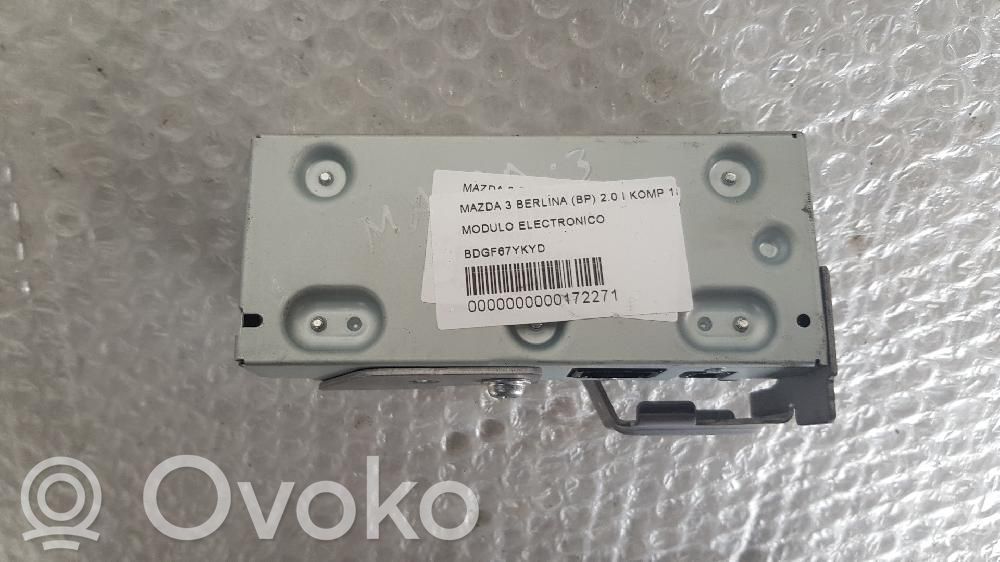 Mazda 3 Other control units/modules 