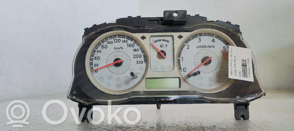 Nissan Note (E11) Speedometer (instrument cluster) 