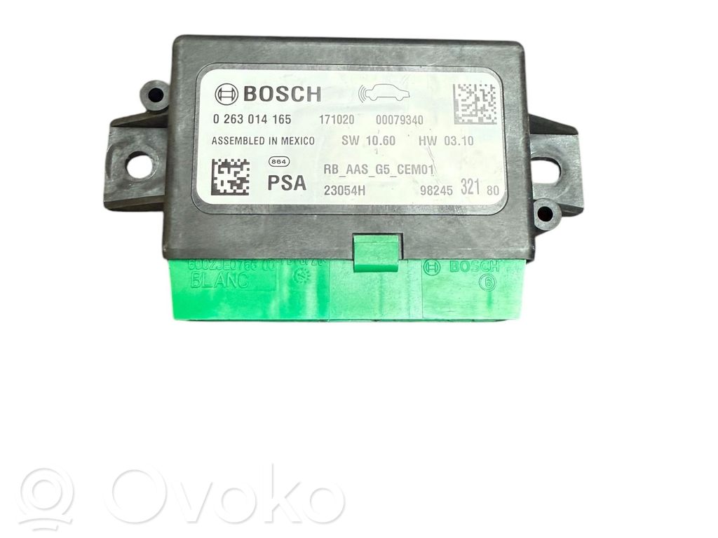 Peugeot 208 I Parking PDC control unit/module 