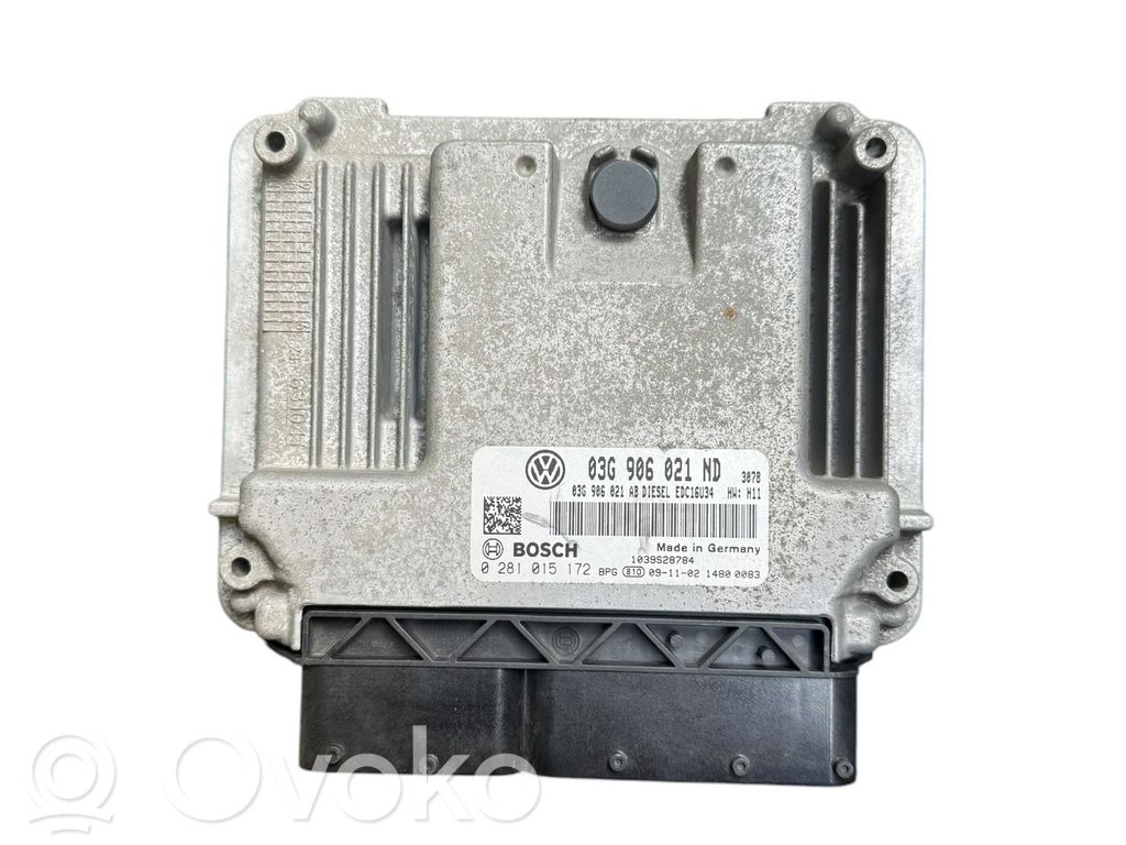Skoda Octavia Mk2 (1Z) Engine control unit/module 