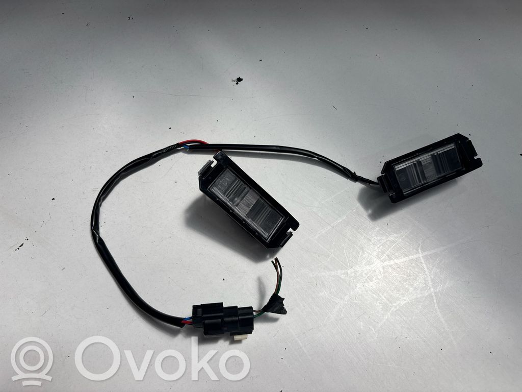 Hyundai Ioniq Éclairage de plaque d'immatriculation 