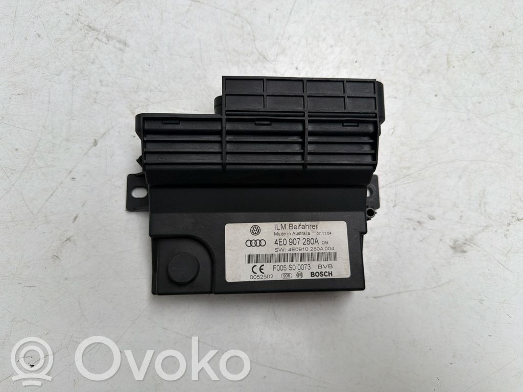 Other control units/modules   4E0907280A,4E0910280A,F005S00073